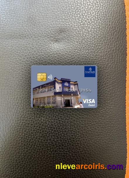 Somalia Amal Bank visa debit card photolook